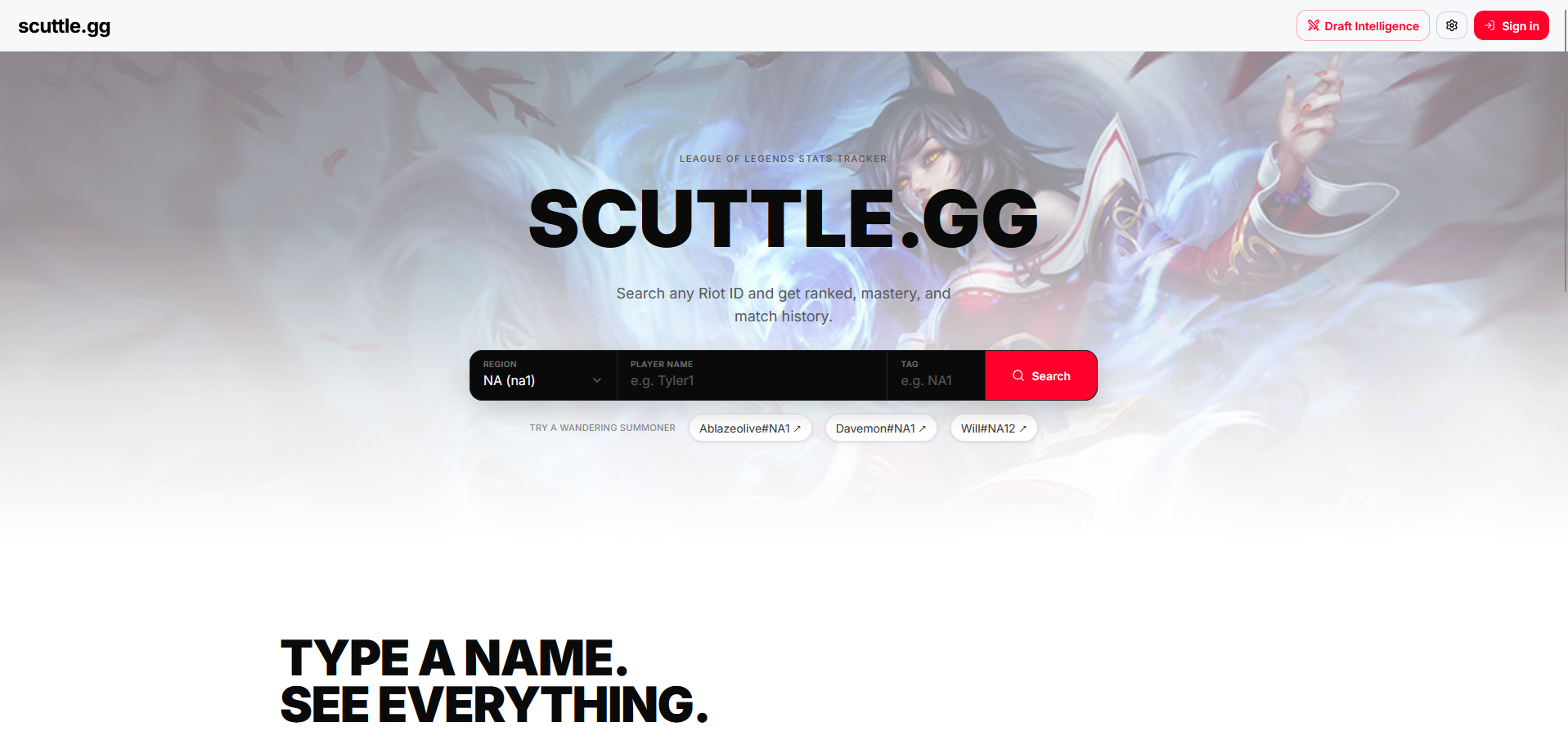 Scuttle.gg screenshot